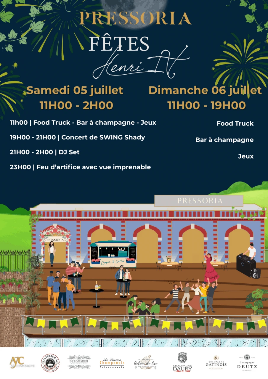 Fêtes Henri IV chez Pressoria