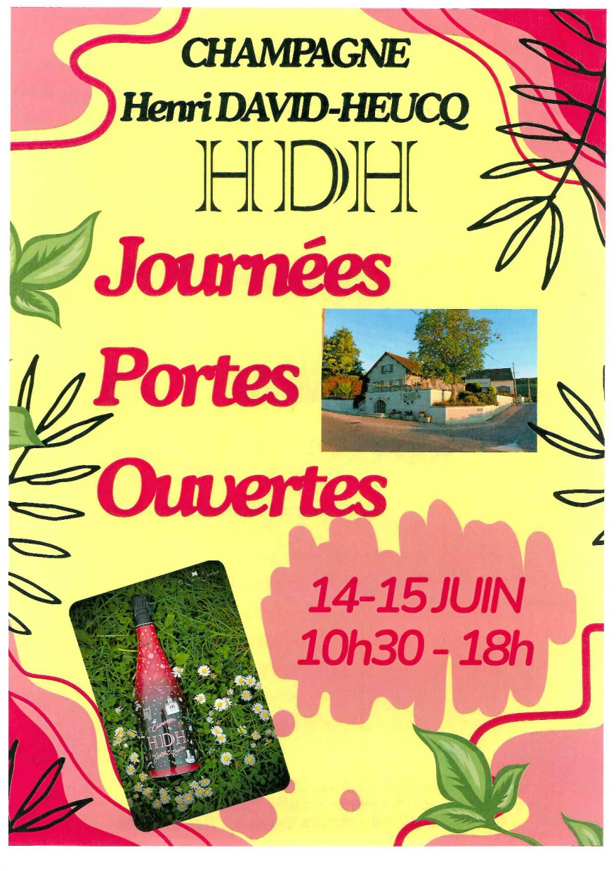 Journées Portes ouvertes au Champagne H. David Heucq