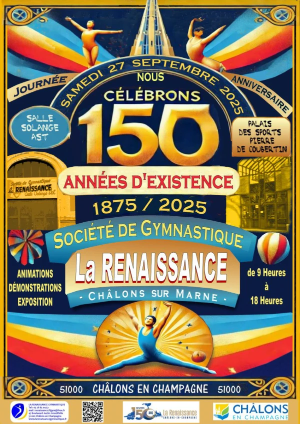 La Renaissance fête ses 150 ans !