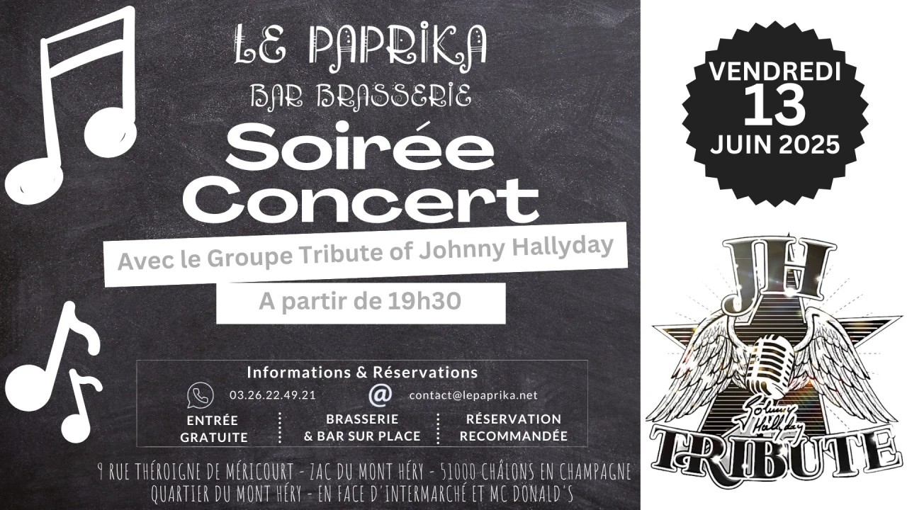 Soirée Concert Tribute of Johnny Hallyday