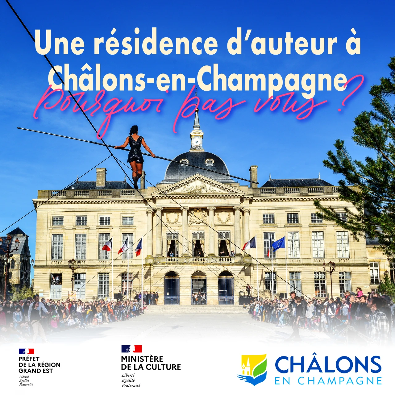Une résidence d'auteur à Châlons-en-Champagne